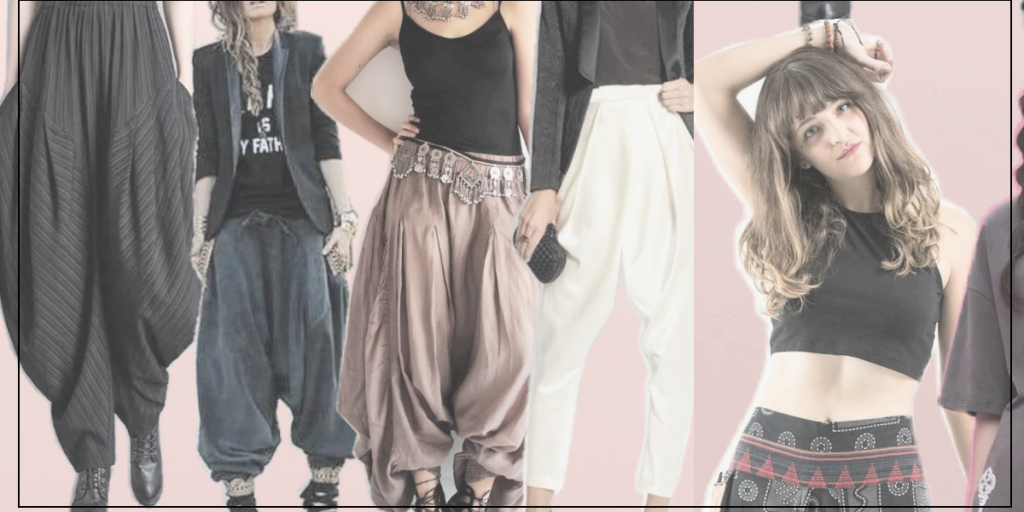 looks con pantalones bombachos